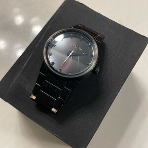 Nixon all black Cannon watch